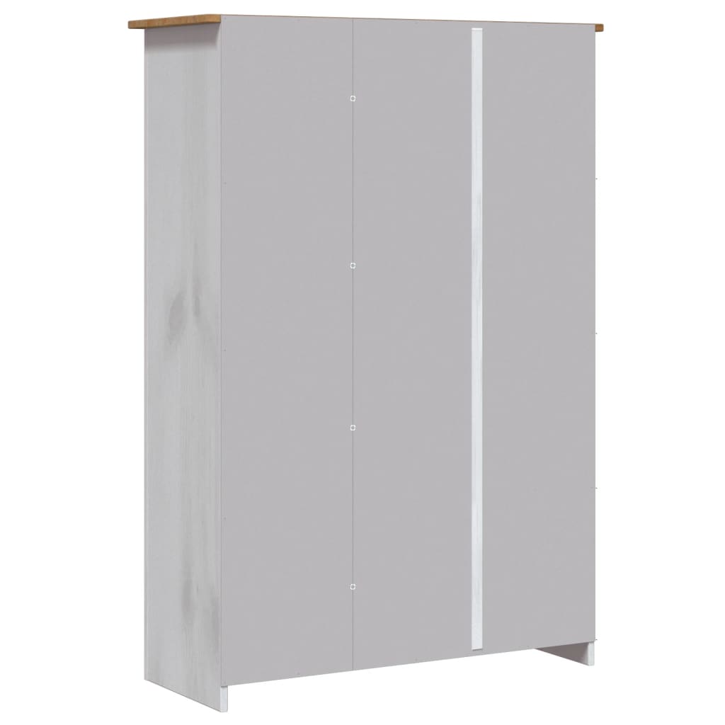 Гардероб с 3 врати, , 118x50x171,5 см, бор, Panama Range