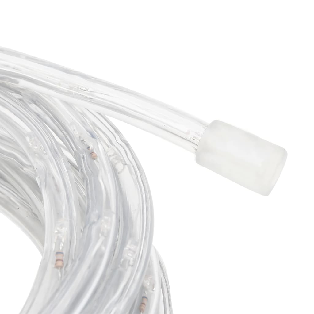 Светещ маркуч със 120 светодиода топло бяло, 5 м ,PVC